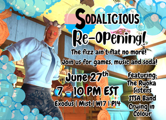 Sodalicious Re-Opening 062726